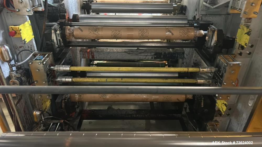 Used LYT-6-1000 6-Color Flexographic Printing Machine – 1200mm Wide Web Flexo Press System