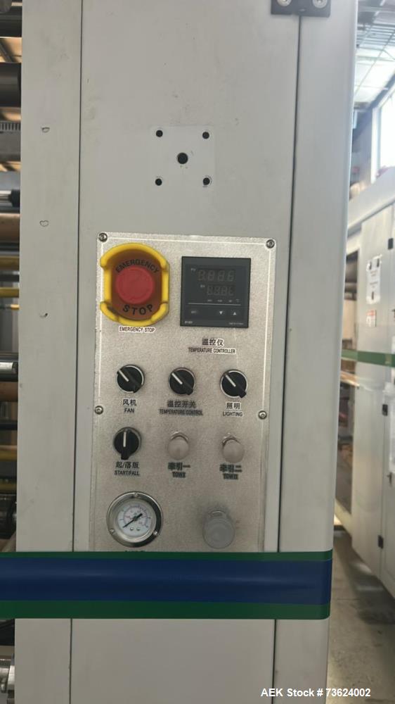 Used LYT-6-1000 6-Color Flexographic Printing Machine – 1200mm Wide Web Flexo Press System