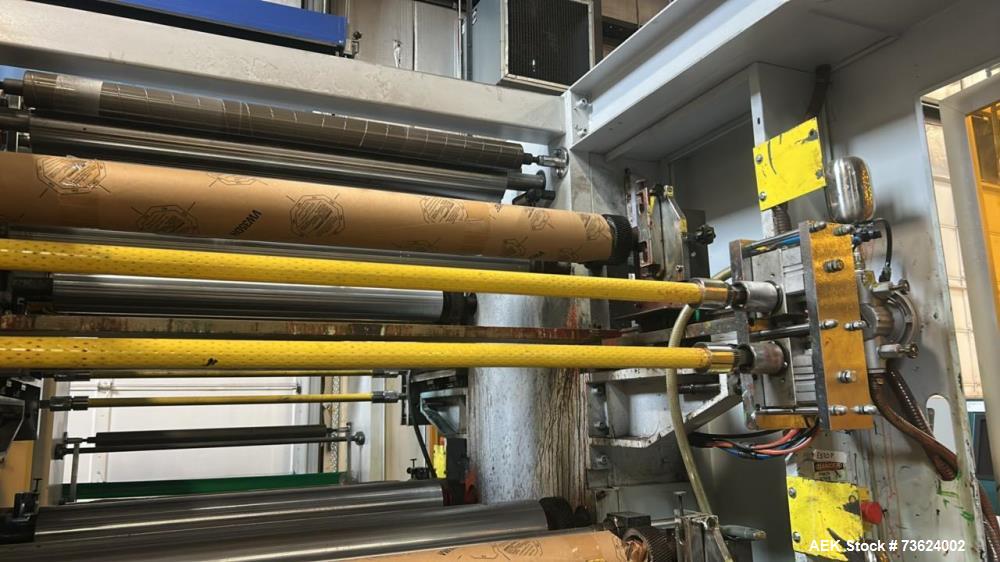 Used LYT-6-1000 6-Color Flexographic Printing Machine – 1200mm Wide Web Flexo Press System