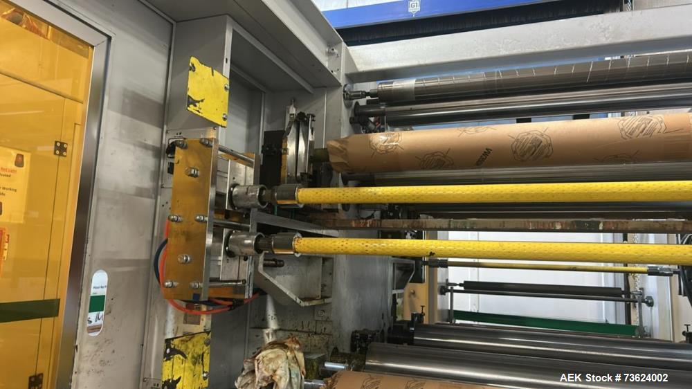 Used LYT-6-1000 6-Color Flexographic Printing Machine – 1200mm Wide Web Flexo Press System