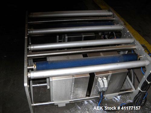 Used Markem High Speed Thermal Ribbon Continuous Left Hand Feed Motion Coder, Model SmartDate 2. Prints at speeds up to 39 inches per second (typically 400 packages per minute). The SmartDate coder c...