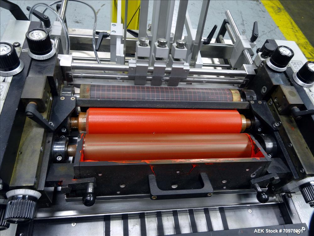 Used KBA Metronic Model VSK 400 UV Folding Carton Flexographic Printer