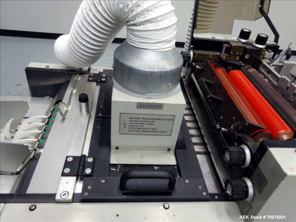 Used KBA Metronic Model VSK 400 UV Folding Carton Flexographic Printer