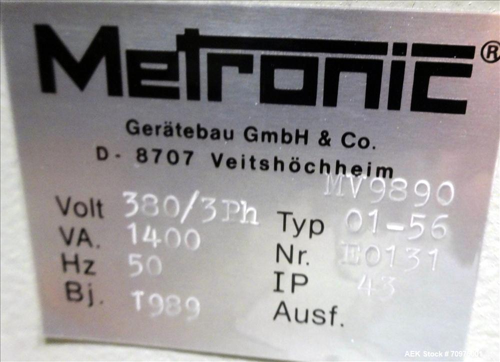Used KBA Metronic Model VSK 400 UV Folding Carton Flexographic Printer