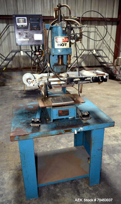 Used Acromark 480-50 Hot Stamp Printer. SELLING PRICE AS IS, WHERE IS, SANFORD, NC.
