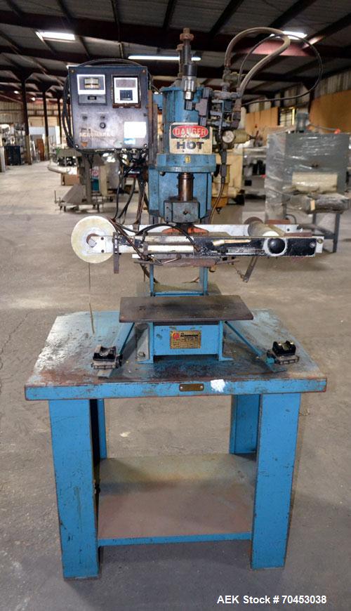 Used Acromark 480-50 Hot Stamp Printer. SELLING PRICE AS IS, WHERE IS, SANFORD, NC.