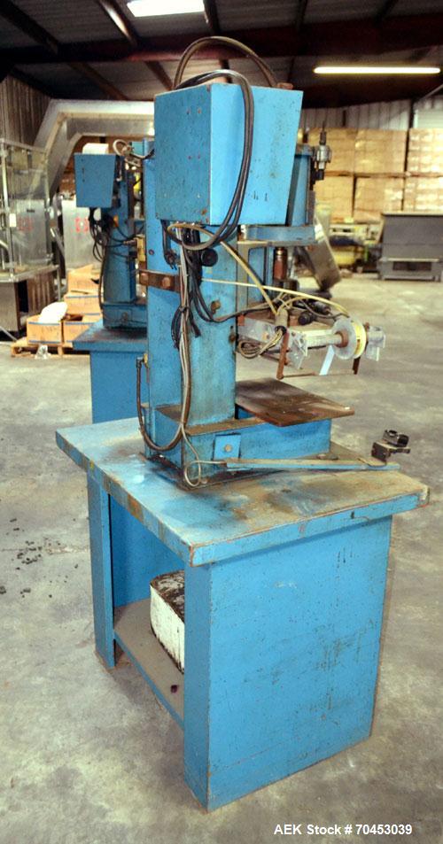 Used Acromark 480-50 hot stamp printer. SELLING PRICE, AS IS, WHERE IS, SANFORD, NC.