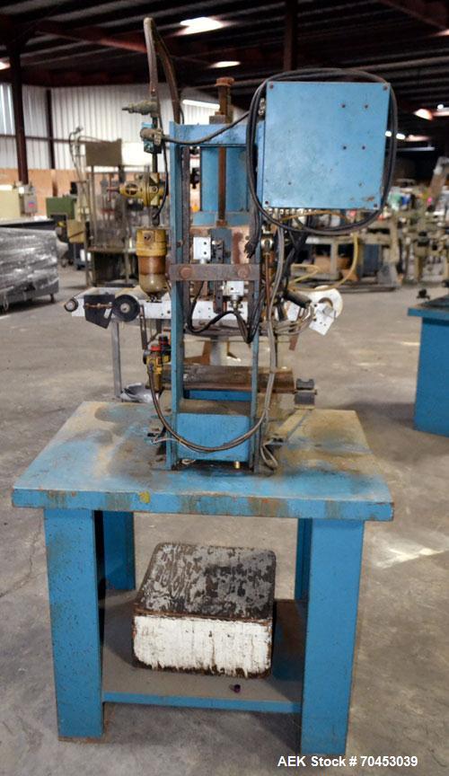 Used Acromark 480-50 hot stamp printer. SELLING PRICE, AS IS, WHERE IS, SANFORD, NC.