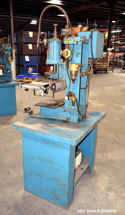 Used Acromark 480-50 hot stamp printer. SELLING PRICE, AS IS, WHERE IS, SANFORD, NC.