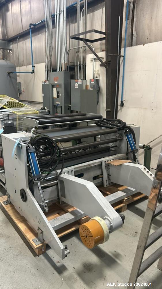 Used RZYS6-1000 6-Color Flexographic Printing Machine – 1000mm Web Width Flexo Press System