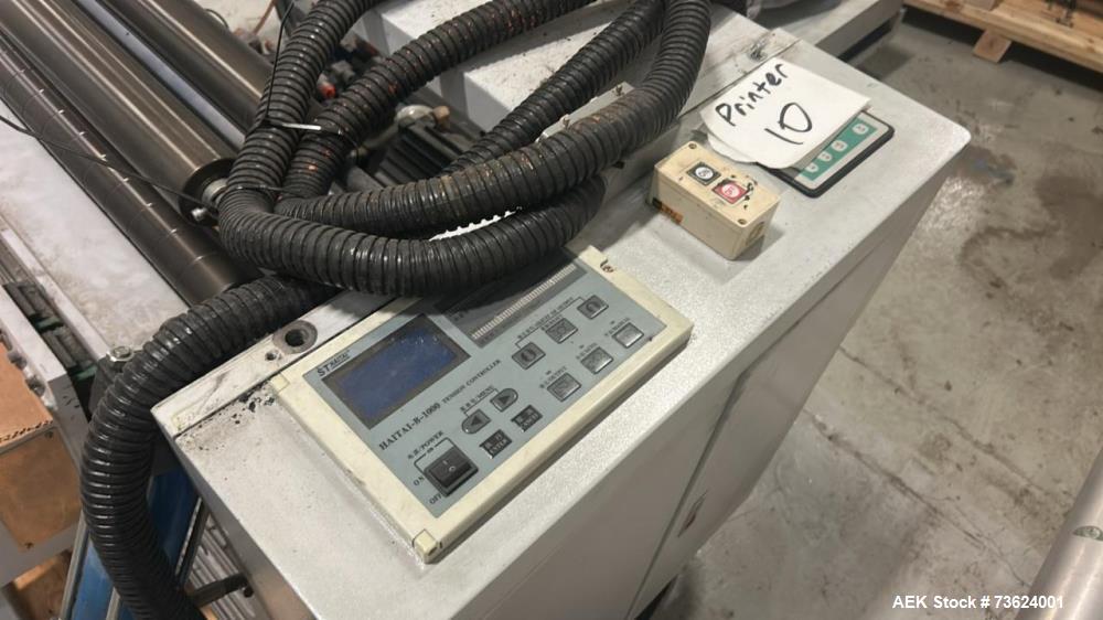 Used RZYS6-1000 6-Color Flexographic Printing Machine – 1000mm Web Width Flexo Press System