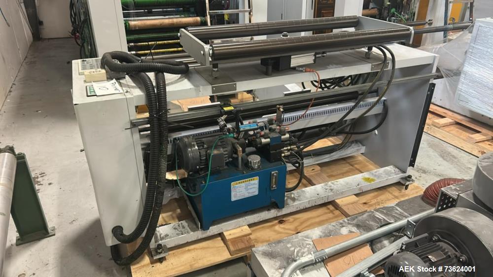 Used RZYS6-1000 6-Color Flexographic Printing Machine – 1000mm Web Width Flexo Press System