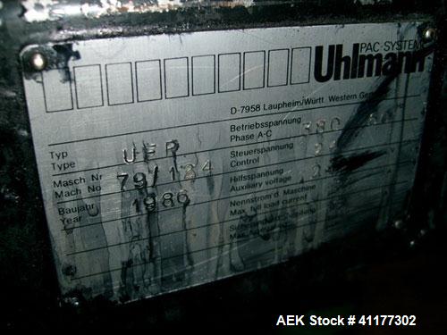 Used Uhlmann Drum Printer, Model UFP