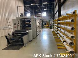 Used RZYS6-1000 6-Color Flexographic Printing Machine – 1000mm Web Width Flexo Press System