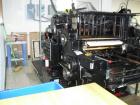 Used One (1) used Heidelberg printing press, 22