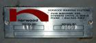 Used Norwood LIS offline stand alone label imprinting system. Capable of speeds up to 150 labels per minute. Imprint areas up to 4