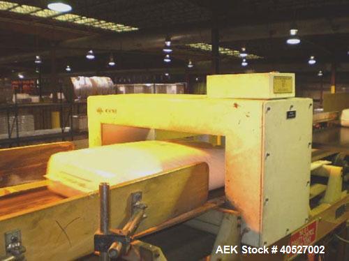Used Complete bagging line consisting of the following equipment:  Windmoller & Holscher sack and filling machine, Daimant type 7330, capacity 1200 bags per hour @ 20 or 25 kg; Parsons sacking scale,...