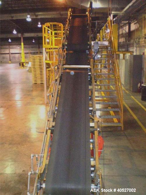 Used Complete bagging line consisting of the following equipment:  Windmoller & Holscher sack and filling machine, Daimant type 7330, capacity 1200 bags per hour @ 20 or 25 kg; Parsons sacking scale,...