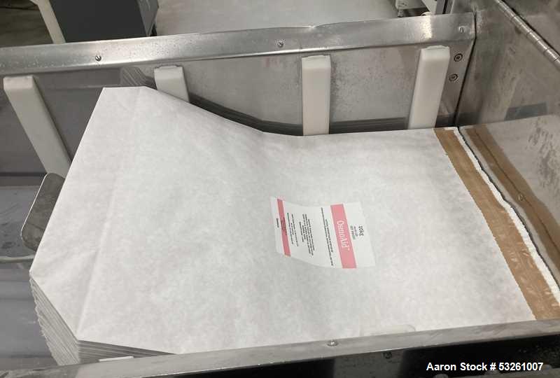 Used Sapac 25/2 Automatic Open Mouth Bag Filling and Sealing System