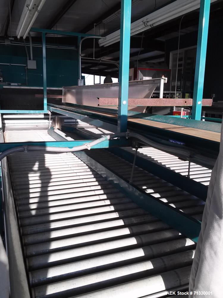 Used Complete Citrus Packing Line. Aweta- Autoline Sizer/Color Sorter. All other components manufactured by MAF Industries. Includes: Bin unstacker, bin stacker, heavy duty bin dump. (3) roller grade...