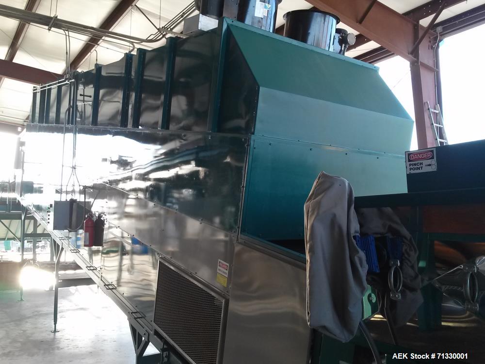 Used Complete Citrus Packing Line. Aweta- Autoline Sizer/Color Sorter. All other components manufactured by MAF Industries. Includes: Bin unstacker, bin stacker, heavy duty bin dump. (3) roller grade...