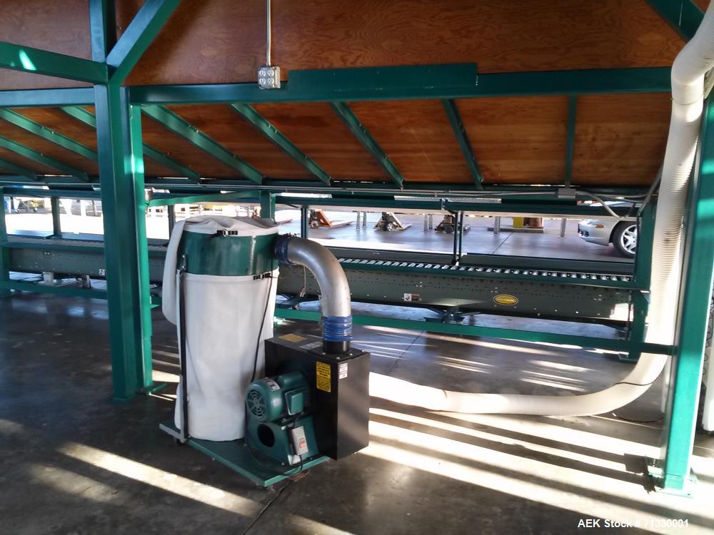 Used Complete Citrus Packing Line. Aweta- Autoline Sizer/Color Sorter. All other components manufactured by MAF Industries. Includes: Bin unstacker, bin stacker, heavy duty bin dump. (3) roller grade...