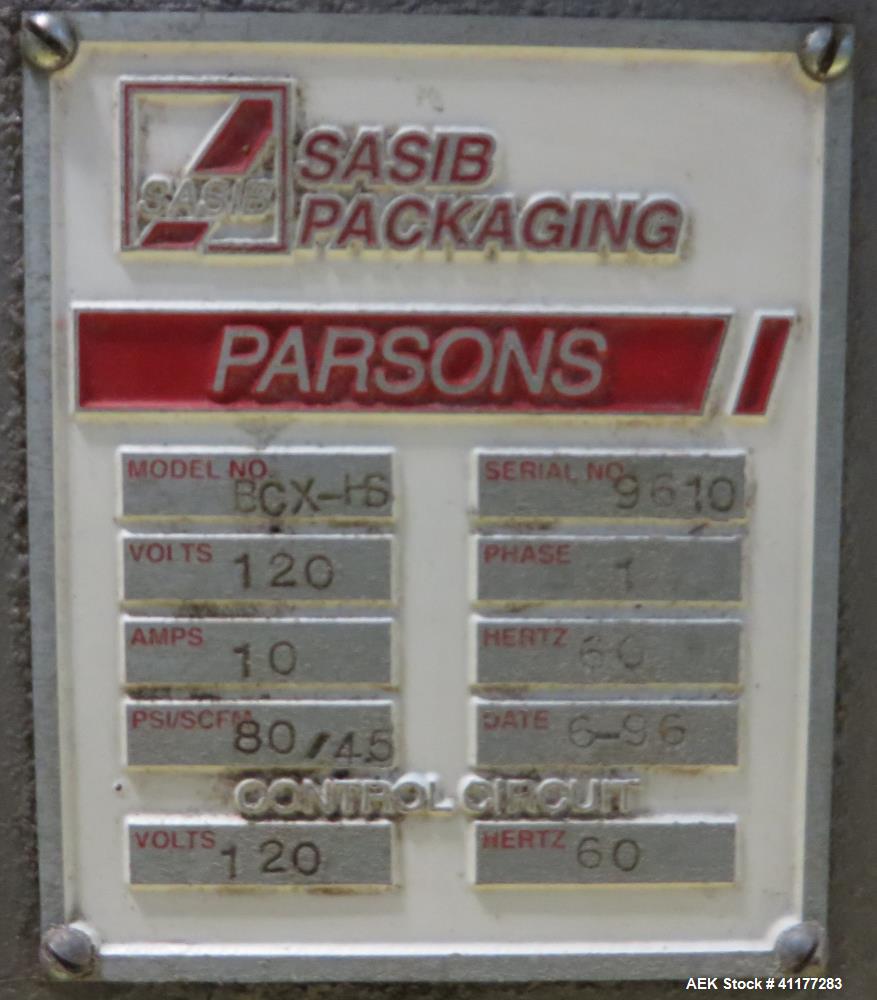 Used Parsons Model Worldstar 20M Bulk Bag Filling Line