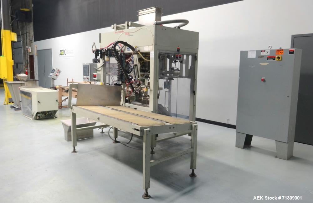 Used Thiele Model 7134A Automatic Bulk Hanger with Thiele 6161 Scale Filler