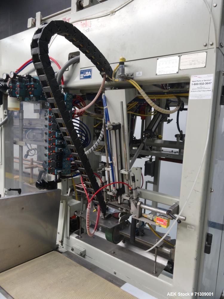 Used Thiele Model 7134A Automatic Bulk Hanger with Thiele 6161 Scale Filler