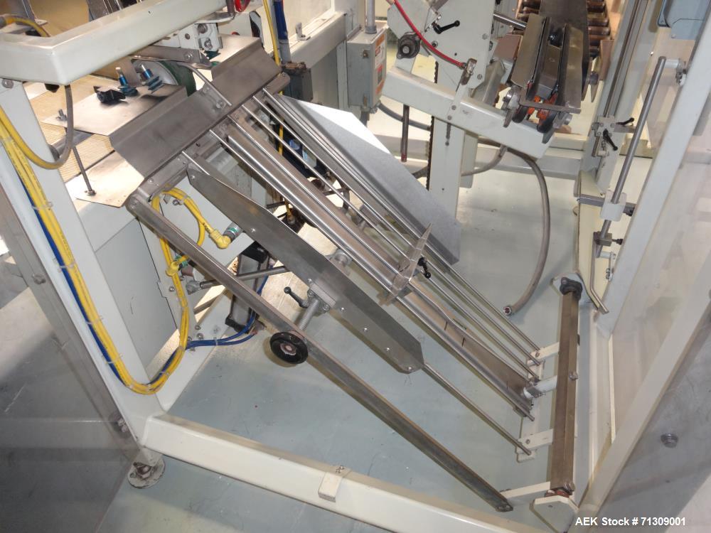 Used Thiele Model 7134A Automatic Bulk Hanger with Thiele 6161 Scale Filler
