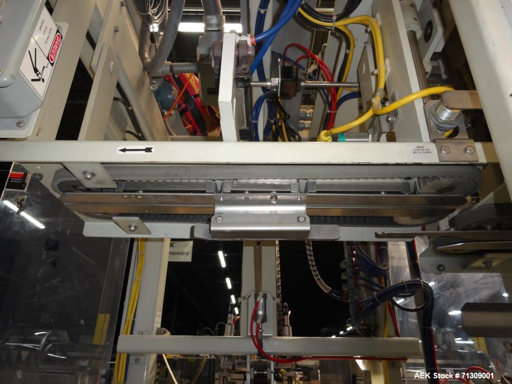 Used Thiele Model 7134A Automatic Bulk Hanger with Thiele 6161 Scale Filler