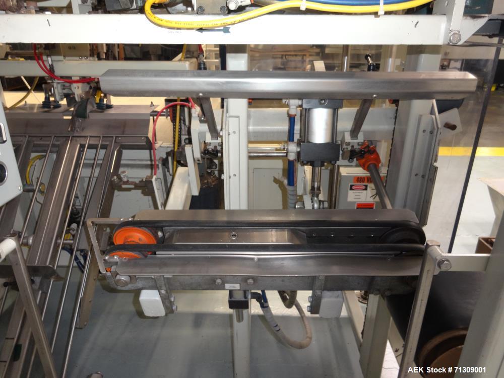 Used Thiele Model 7134A Automatic Bulk Hanger with Thiele 6161 Scale Filler
