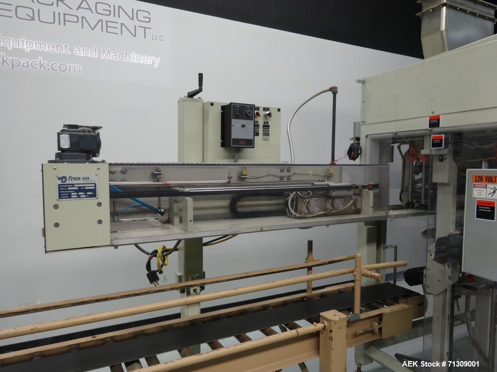 Used Thiele Model 7134A Automatic Bulk Hanger with Thiele 6161 Scale Filler