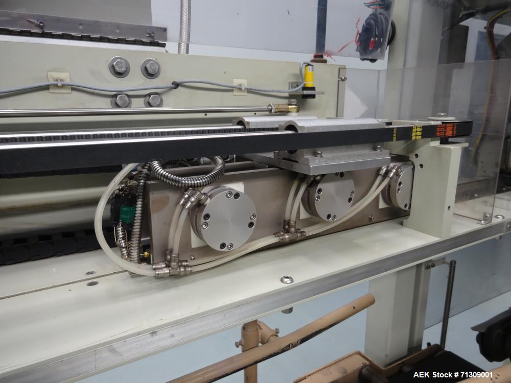 Used Thiele Model 7134A Automatic Bulk Hanger with Thiele 6161 Scale Filler