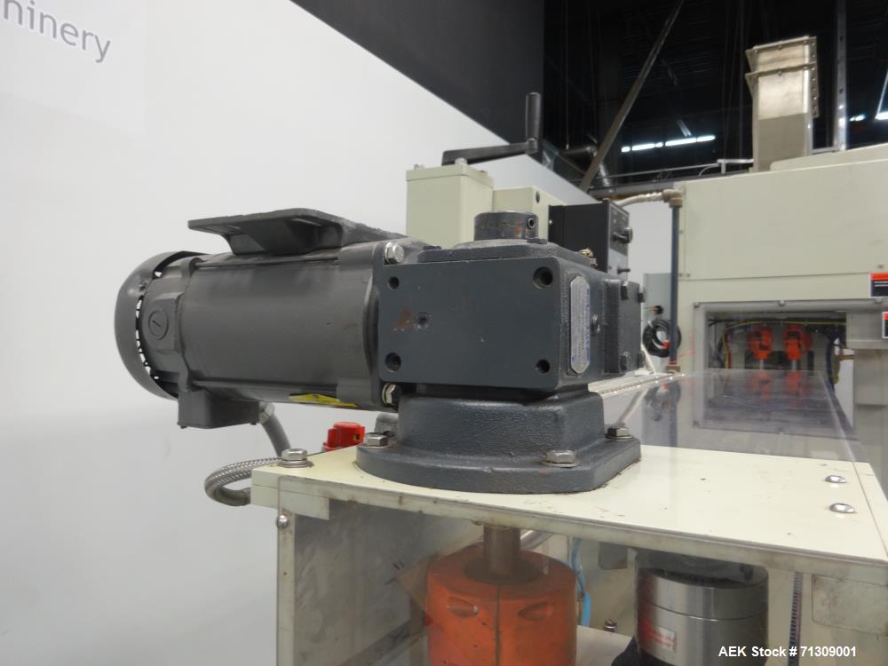 Used Thiele Model 7134A Automatic Bulk Hanger with Thiele 6161 Scale Filler