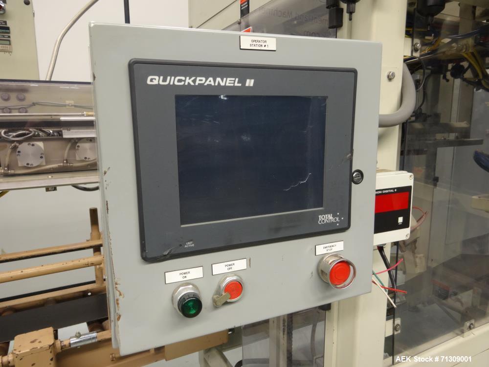 Used Thiele Model 7134A Automatic Bulk Hanger with Thiele 6161 Scale Filler