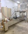 Used Precision PMD Tub and Tray Packing Line with Scale and Labeler