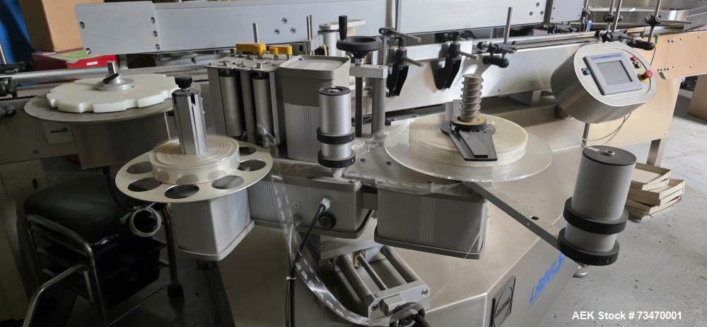 Used Capmatic Bottling Line for Nail Polish – Capper, Filler, Labeler, SS, Allen Bradley Controls