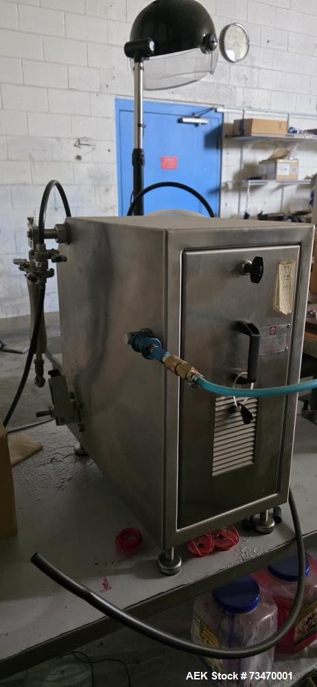 Used Capmatic Bottling Line for Nail Polish – Capper, Filler, Labeler, SS, Allen Bradley Controls