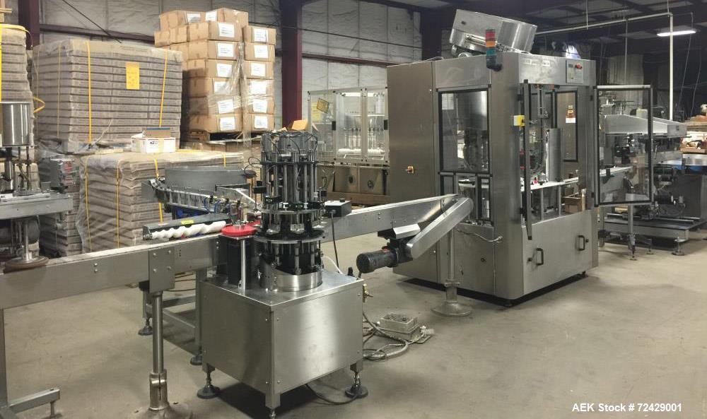 Used JG Machine Nail Polish Filling Line