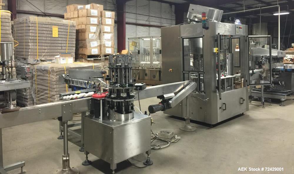 Used- JG Machine Nail Polish Filling Line