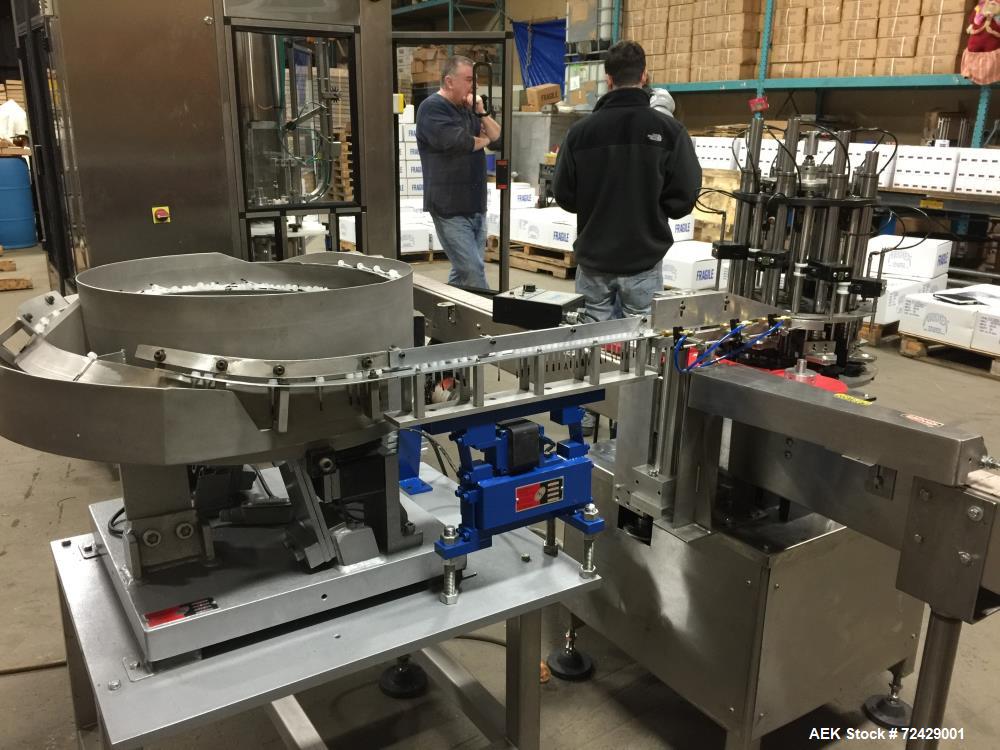 Used JG Machine Nail Polish Filling Line