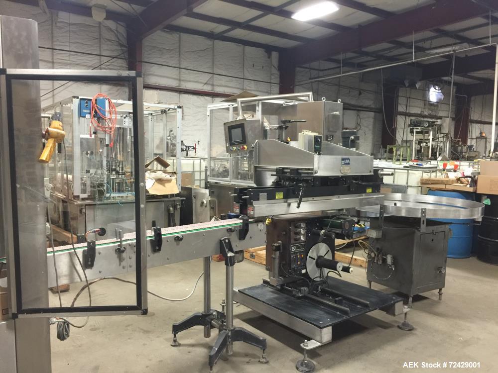 Used JG Machine Nail Polish Filling Line