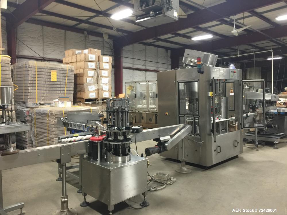 Used JG Machine Nail Polish Filling Line