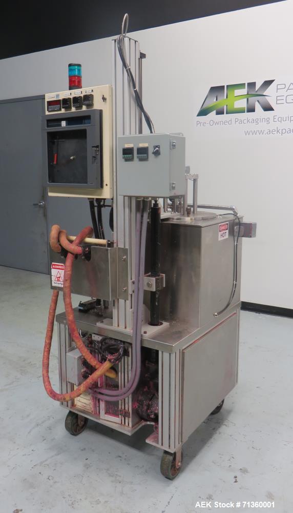 Used- Clear Automation Model M-017 Automatic Lipstick Filling Line.