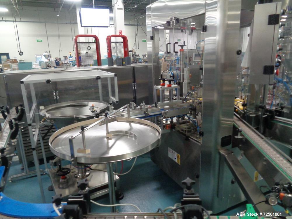 Used- Thomason Monoblock Liquid Filler Cosmetic Cream Filling Line