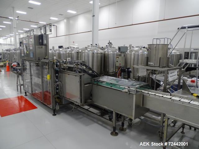 Used Complete Weckerle Lipstick Filling and Cartoning Line