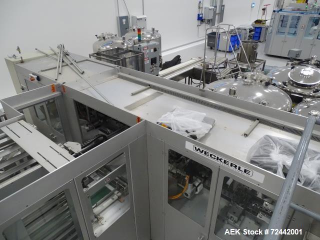 Used Complete Weckerle Lipstick Filling and Cartoning Line