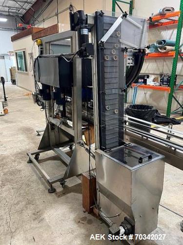 Used Liquid Packaging Solutions Automatic Inline Filler and Capper