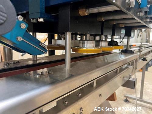 Used Liquid Packaging Solutions Automatic Inline Filler and Capper
